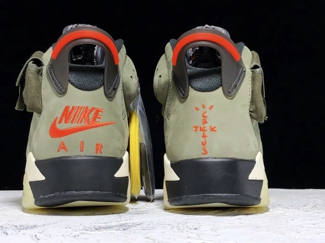 Jordan CN1084-200 x 6 Medium Air Olive Scott Travis 0630